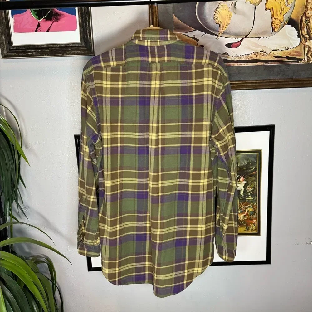 Vintage Polo Ralph Lauren Plaid Button Up Shirt
